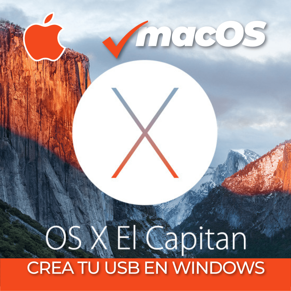 macOS X 10.11 El Capitan: archivo BIN probado y listo para crear tu USB booteable en windows