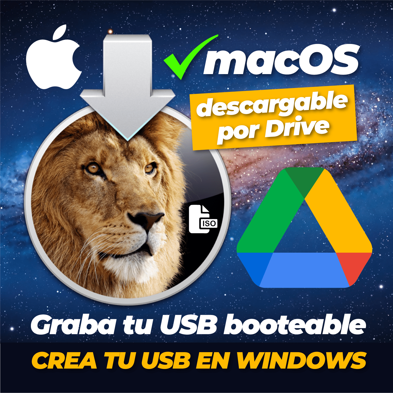 Cómo Crear una USB Booteable de MacOS Lion en Windows - Inside Tech