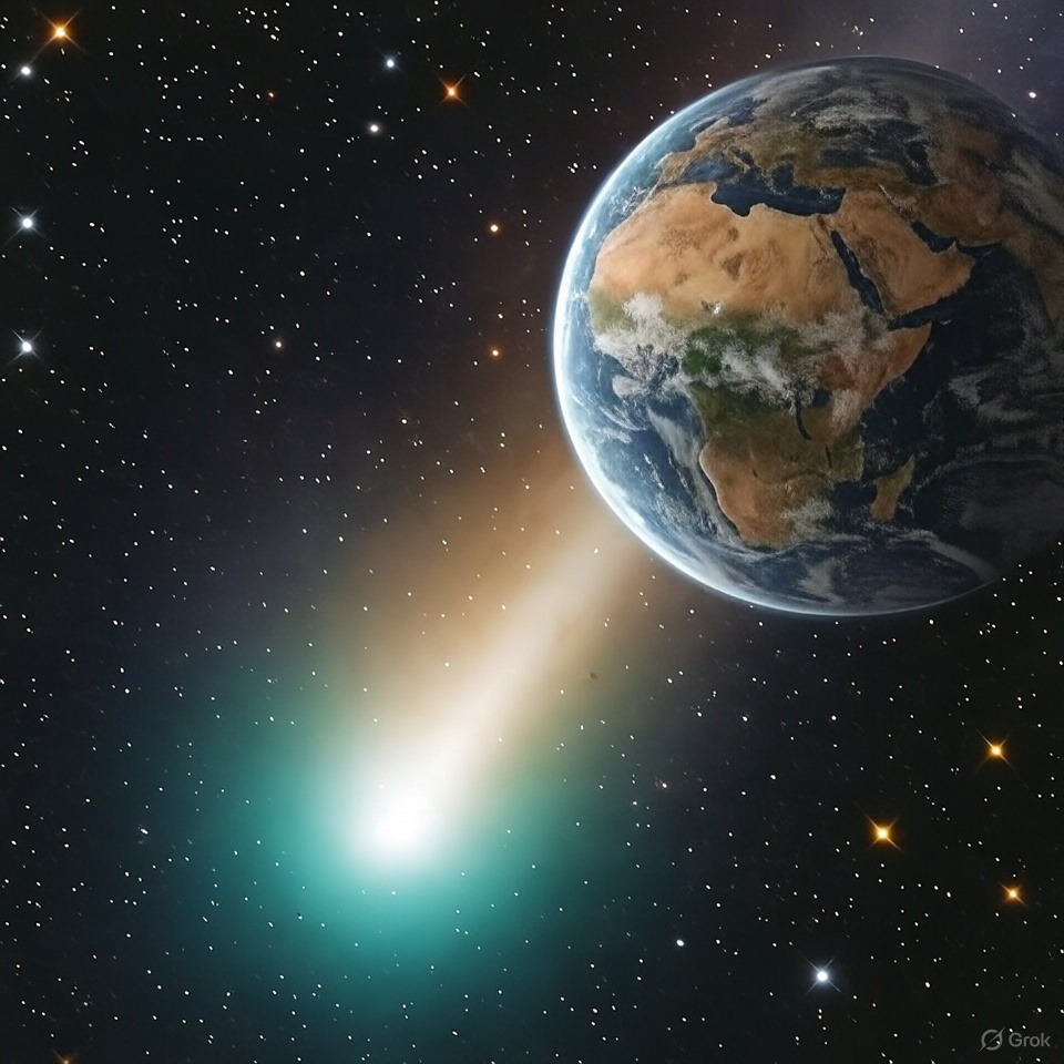 El Misterioso Viajero Interestelar: Descifrando el Cometa 3I/ATLAS Entre Ciencia y Conspiraciones